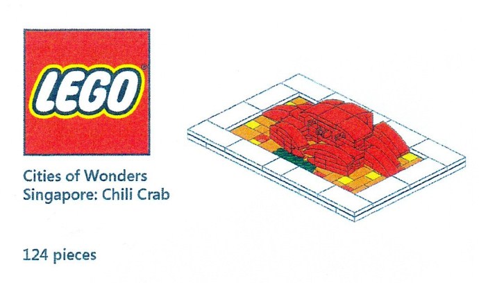 LEGO® Cities of Wonders - Singapore: Chilli Crab