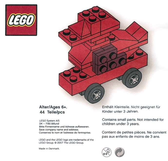 LEGO® 75th Anniversary LEGO Duck on Wheels