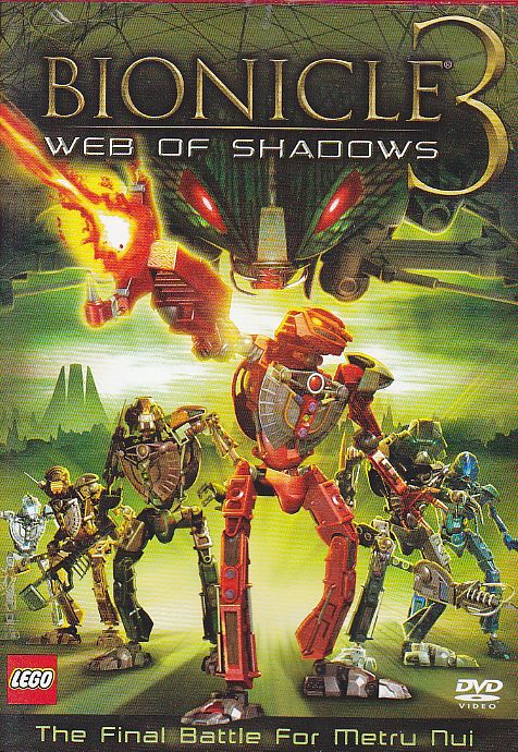 LEGO® Bionicle 3: Web Of Shadows DVD