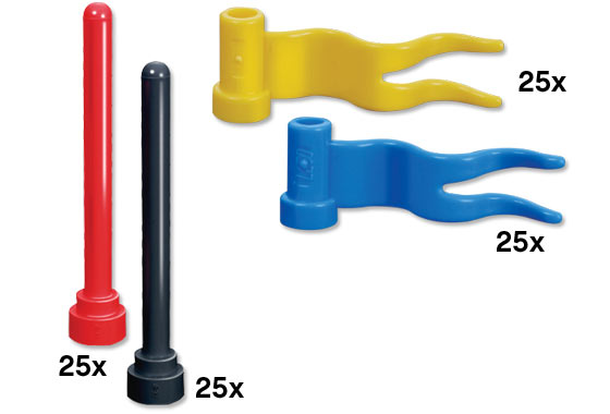 LEGO® Flags and Posts