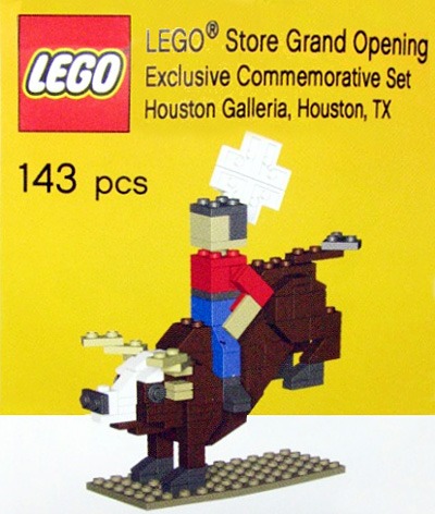 LEGO® {Bull and Rider}