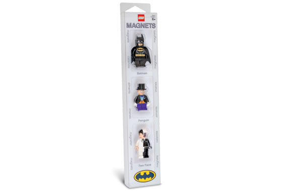 LEGO® Batman Minifigure Magnet Set