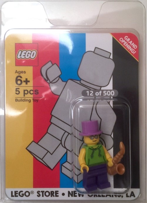 LEGO® New Orleans store grand opening minifigure 