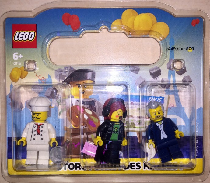 LEGO® Paris Forum Des Halles Exclusive Minifigure Pack