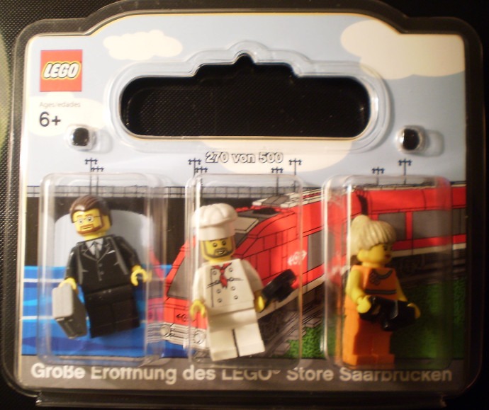 LEGO® Saarbrücken, Germany Exclusive Minifigure Pack