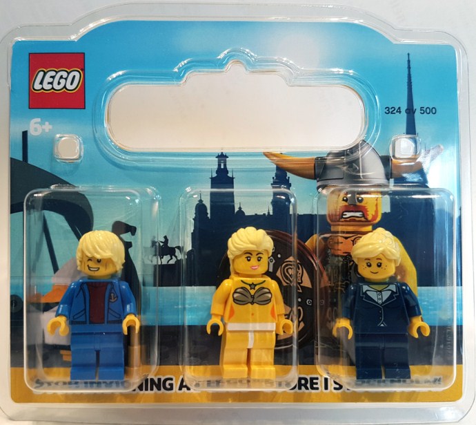 LEGO® Stockholm minifigure collection