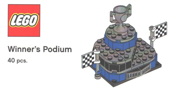 LEGO® Winner's Podium