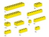 Image for LEGO® set 10010 Assorted Yellow Bricks