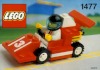 Image for LEGO® set 1477 Red Race Car Number 3