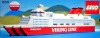 Image for LEGO® set 1658 Viking Line Ferry 'Viking Saga'