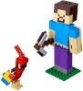 Image for LEGO® set 21148 Minecraft Steve BigFig with Parrot