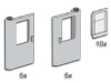 Image for LEGO® set 3735 Grey Train Doors with Panes