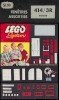 Image for LEGO® set 414_3R No. 3 Assorted Windows, Red