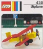 Image for LEGO® set 430 Biplane