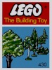 Image for LEGO® set 430 Six Trees and Bushes (The Building Toy)