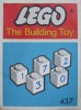 Image for LEGO® set 437 50 numbered bricks (The Building Toy)