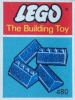 Image for LEGO® set 480 Slopes and Slopes Double 2 x 4, Blue (The Building Toy)