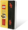 Image for LEGO® set 5001129 Moleskine notebook red brick, plain, large 