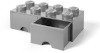 Image for LEGO® set 5005720 8 Stud Medium Stone Gray Storage Brick Drawer