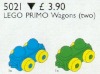 Image for LEGO® set 5021 Primo Wagons