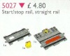 Image for LEGO® set 5027 Duplo Start / Stop Rail Plus Straight Rail