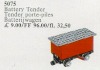 Image for LEGO® set 5075 Tender 4.5V Battery Red. For Trains with Battery Motor 810