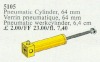 Image for LEGO® set 5105 Pneumatic Piston Cylinder 64 mm Yellow