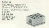 Image for LEGO® set 5114 Motor 9V