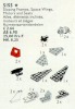 Image for LEGO® set 5155 Sloping Frames, Space Wings, Motors and Seats