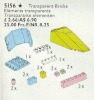 Image for LEGO® set 5156 Transparent Bricks