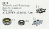 Image for LEGO® set 5174 Wheels and Bearings (Grooved Tyres and Hubs)