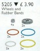 Image for LEGO® set 5205 Technic Wheels and Rubber Bands