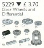 Image for LEGO® set 5229 Technic Gear Wheels and Differential Housing