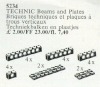 Image for LEGO® set 5234 20 Technic Beams and Plates Black