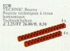 Image for LEGO® set 5238 8 Technic Beams Red