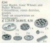 Image for LEGO® set 5241 Gear Rack and Wheels, Wedge-Belt and Crown Wheels