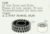 Image for LEGO® set 5248 2 Tyres and Hubs 62 mm