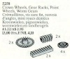 Image for LEGO® set 5258 Crown Wheels, Gear Racks, Point Wheels, Worm Gears