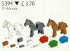 Image for LEGO® set 5394 3 Horses and Saddles
