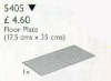 Image for LEGO® set 5405 LEGO Scala Floor Plate 17.5 x 35 cm