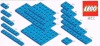 Image for LEGO® set 822 Blue Plates Parts Pack