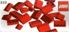 Image for LEGO® set 839 Red Roof Bricks Parts Pack, 33°