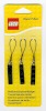 Image for LEGO® set 850414 Zipper Pullers (Black)