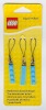 Image for LEGO® set 850415 Zipper Pullers (Aqua)