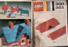 Image for LEGO® set 980 23 sloping bricks, including roof peak bricks, Red